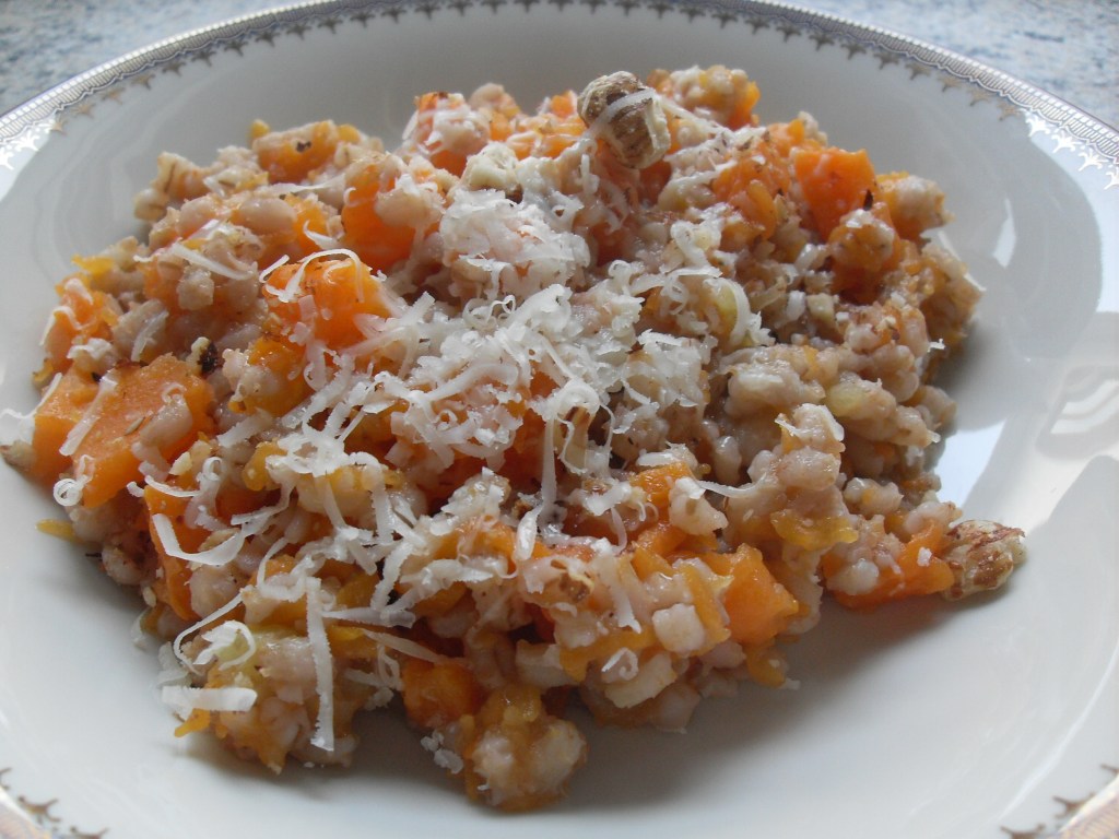 Barley, pumpkin, and&nbsp;hazelnuts