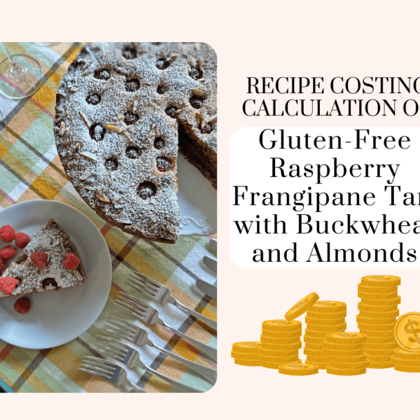 Recipe Costing of Gluten-Free Raspberry Frangipane Tart with Buckwheat and&nbsp;Almonds