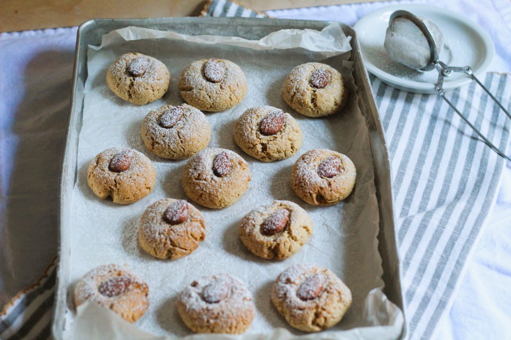 Biscotti Tozzetti all’olio d’oliva, senza latticini – Olive Oil Tozzetti Biscuits,&nbsp;Dairy-Free